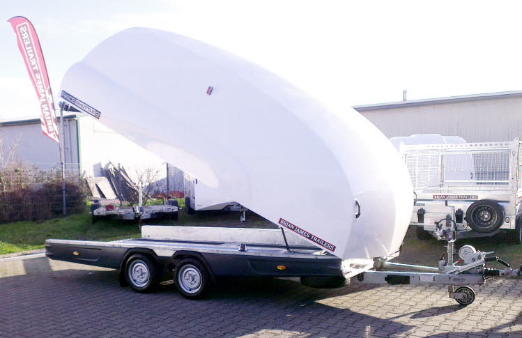 Race Shuttle 2 Flatbed 240cmRampen Anhnger Bhler